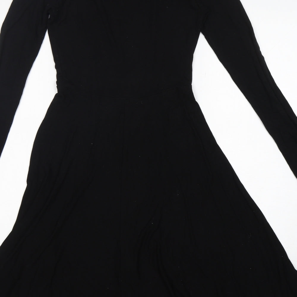 Noa Noa Womens Black   Fit & Flare  Size S  Round Neck