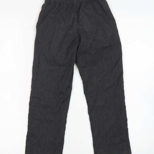 George Boys Grey  Polyester Dress Pants Trousers Size 6-7 Years  Regular