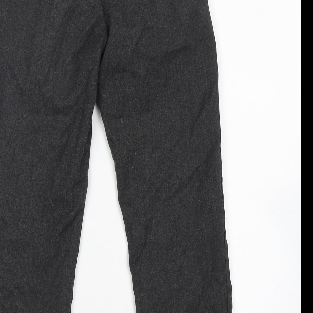 George Boys Grey  Polyester Dress Pants Trousers Size 6-7 Years  Regular