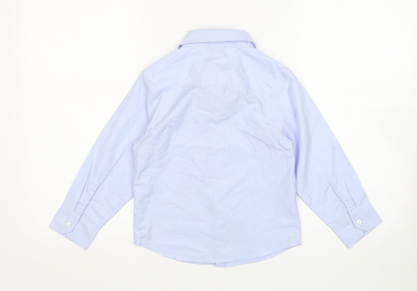 Urban rascals Boys Blue  Polyester Basic Button-Up Size 6 Years Collared