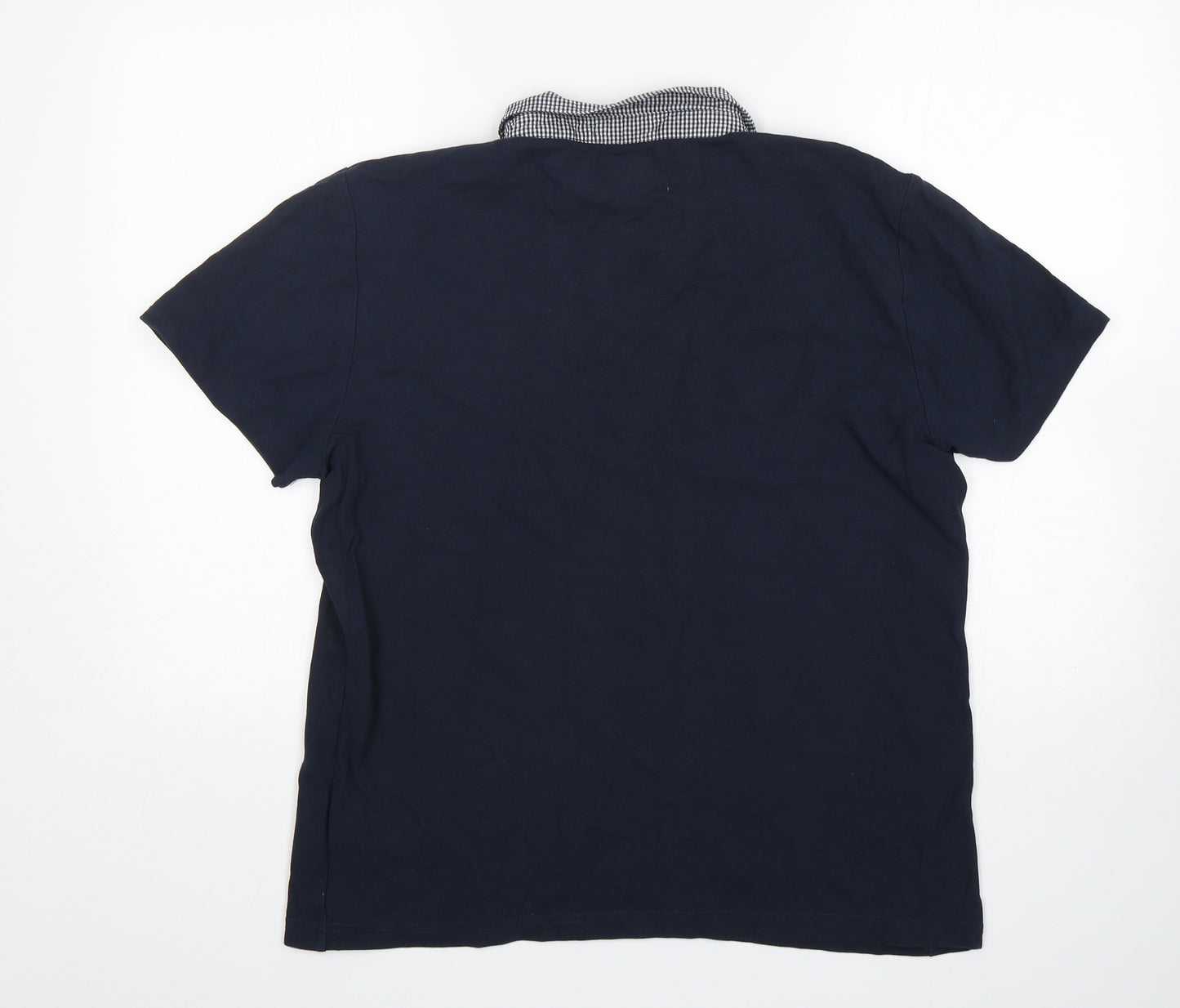 Penguin  Mens Blue  Cotton  Polo Size XL Collared