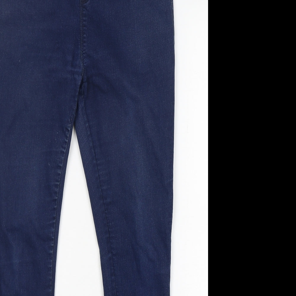 Dunnes  Womens Blue  Cotton Jegging Jeans Size 12 L28 in Regular