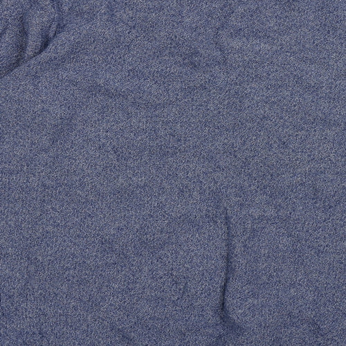 Cedar Wood State Mens Blue Crew Neck  Cotton Pullover Jumper Size L