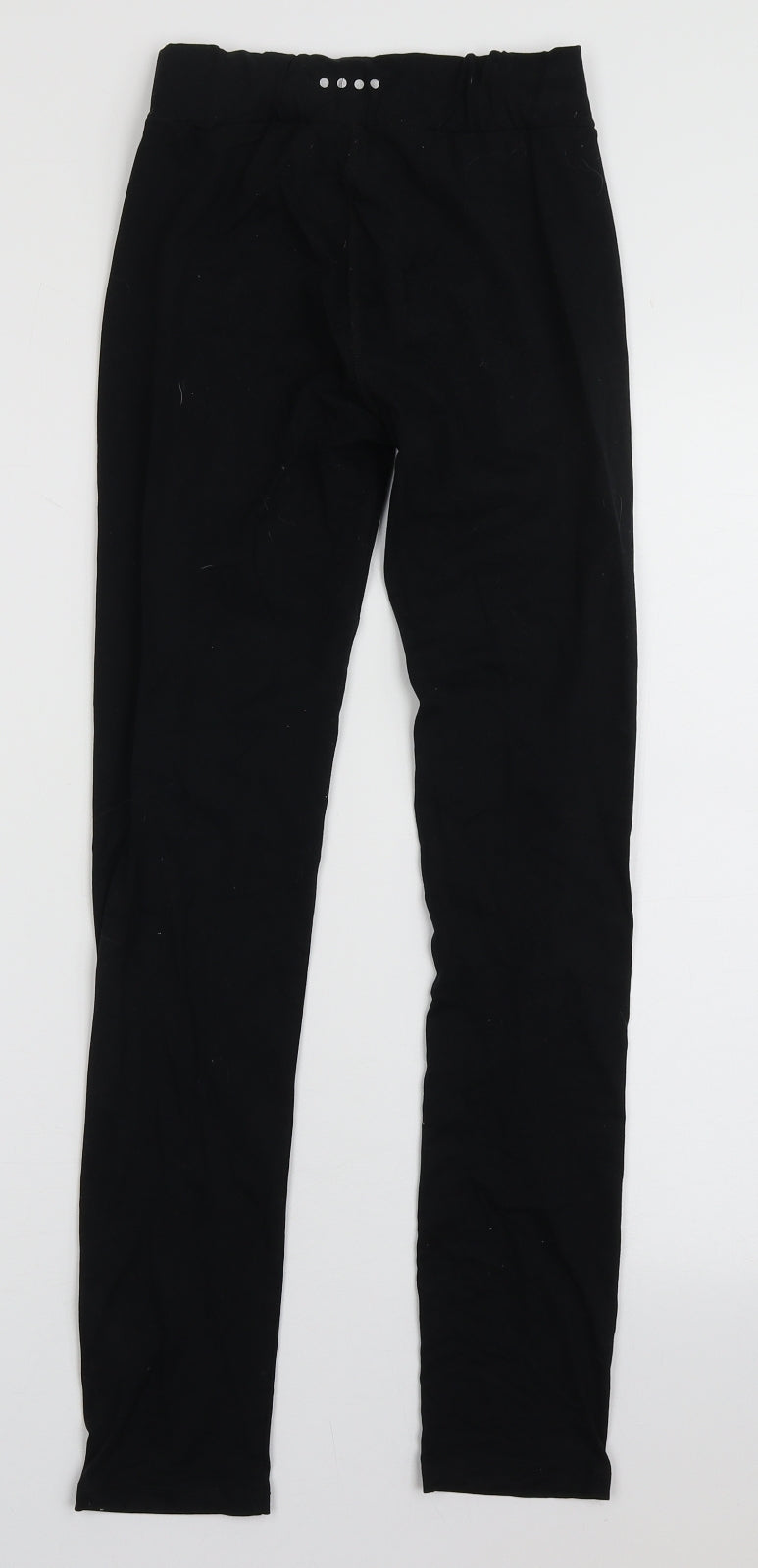 matalam Girls Black  Nylon Capri Trousers Size 12-13 Years  Regular