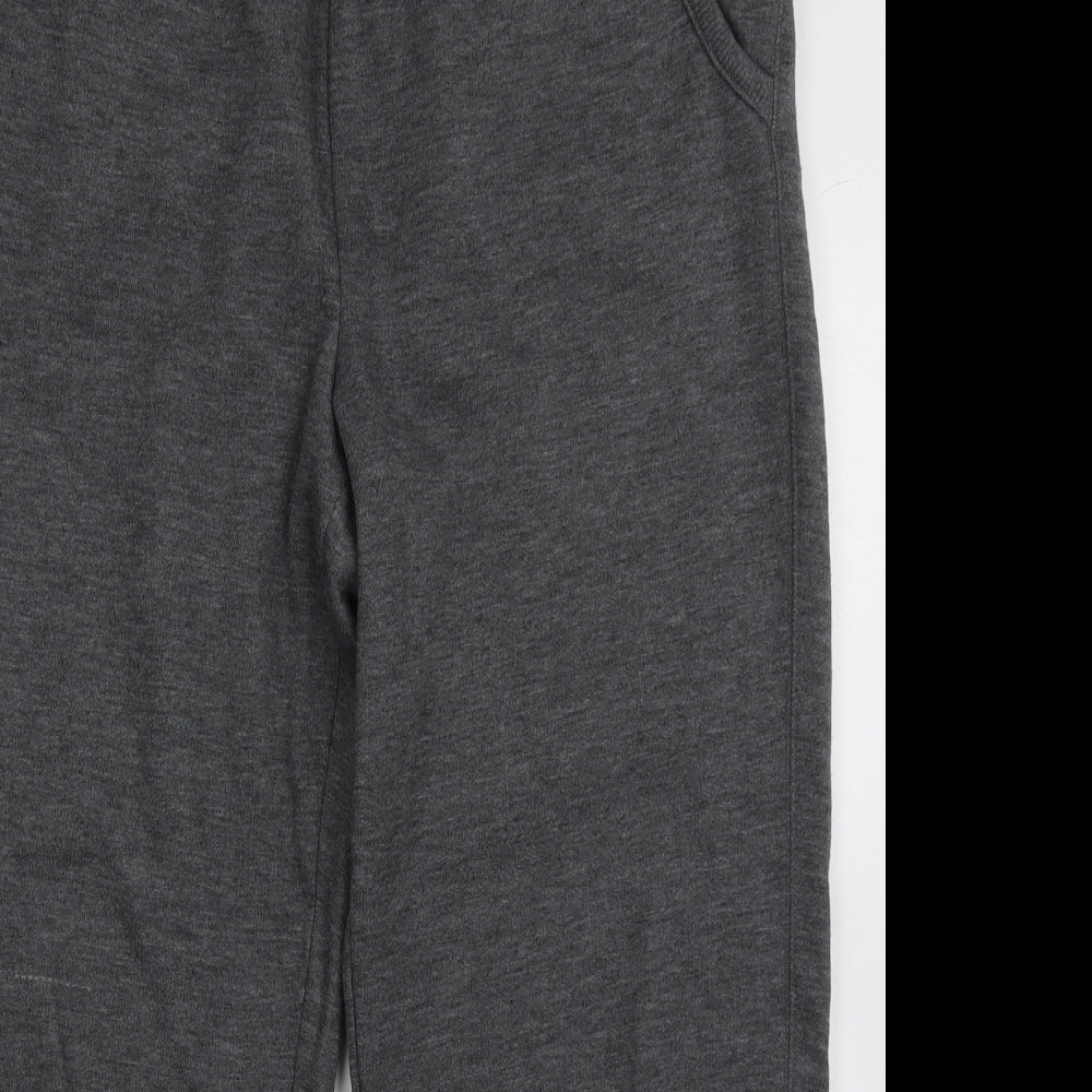 Matalan Mens Grey  Polyester Jogger Trousers Size XL L30 in Regular Tie