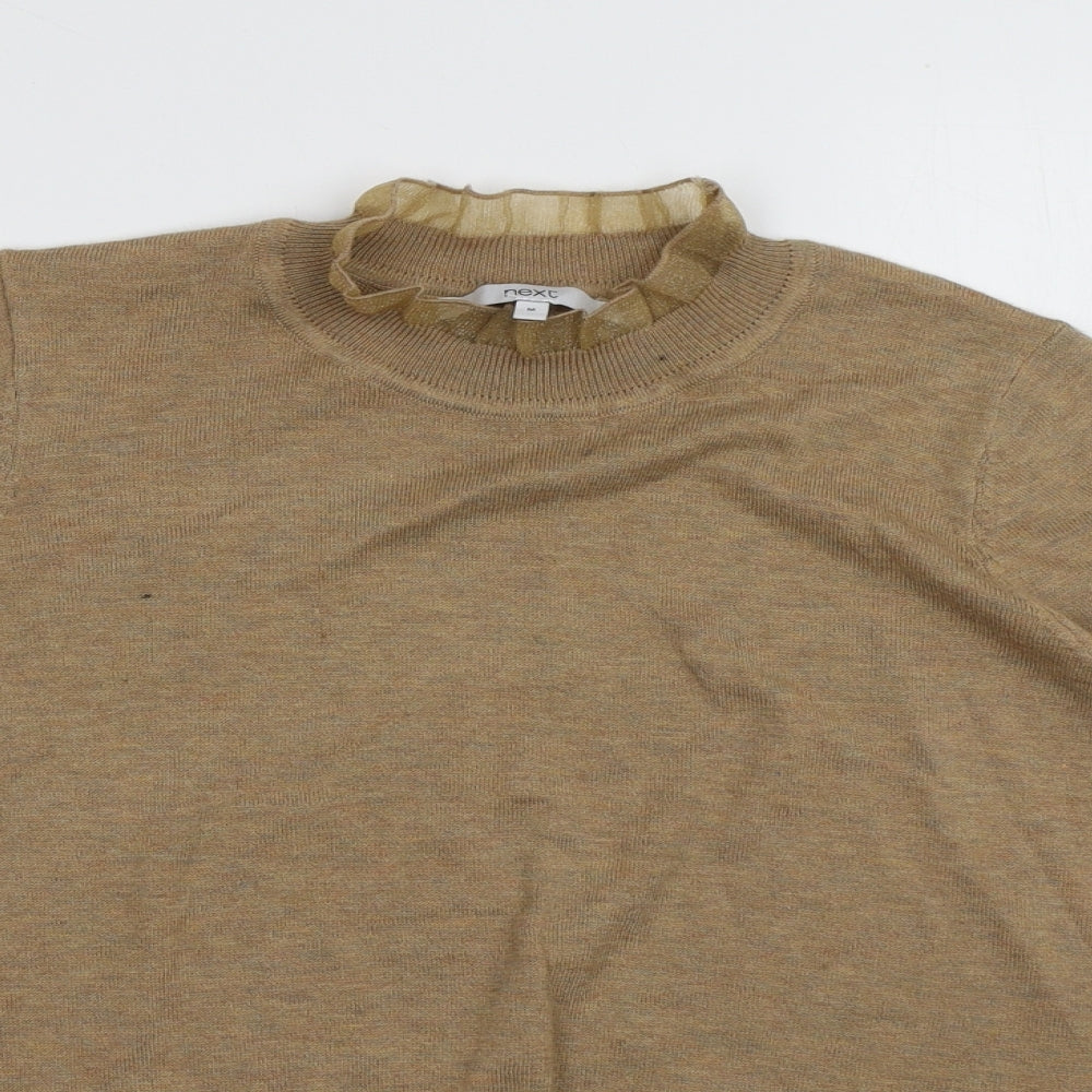 NEXT Womens Brown  Polyester Pullover Sweatshirt Size M  Pullover