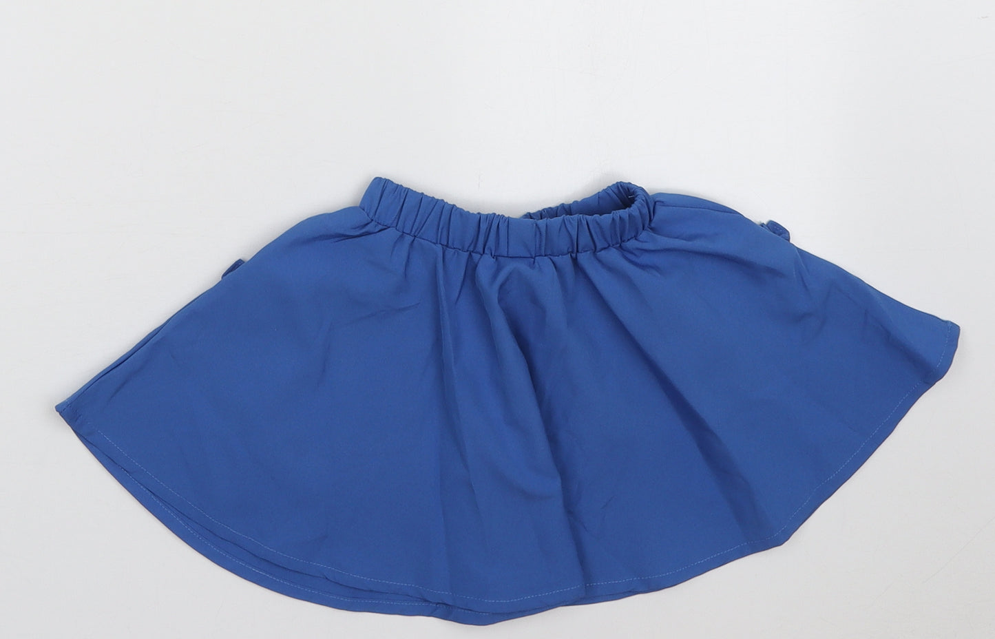 SheIn Girls Blue  Polyester A-Line Skirt Size 4 Years  Regular