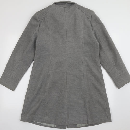 bm collection Womens Grey   Overcoat Coat Size 14  Button