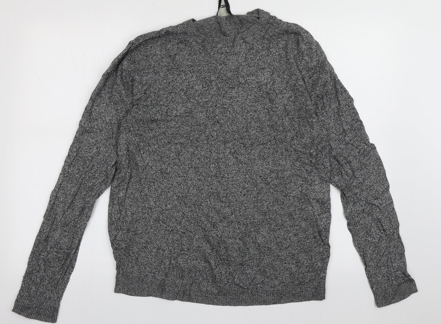 ASOS Mens Grey  Cotton Pullover Sweatshirt Size M