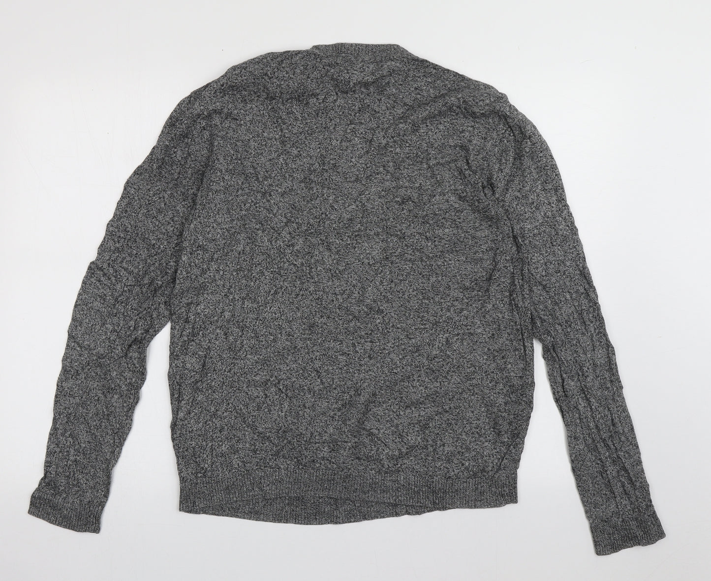 ASOS Mens Grey  Cotton Pullover Sweatshirt Size M