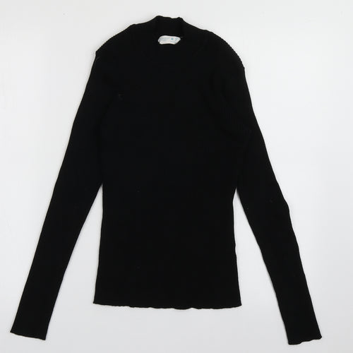 Primark Womens Black  Viscose Pullover Sweatshirt Size M  Pullover