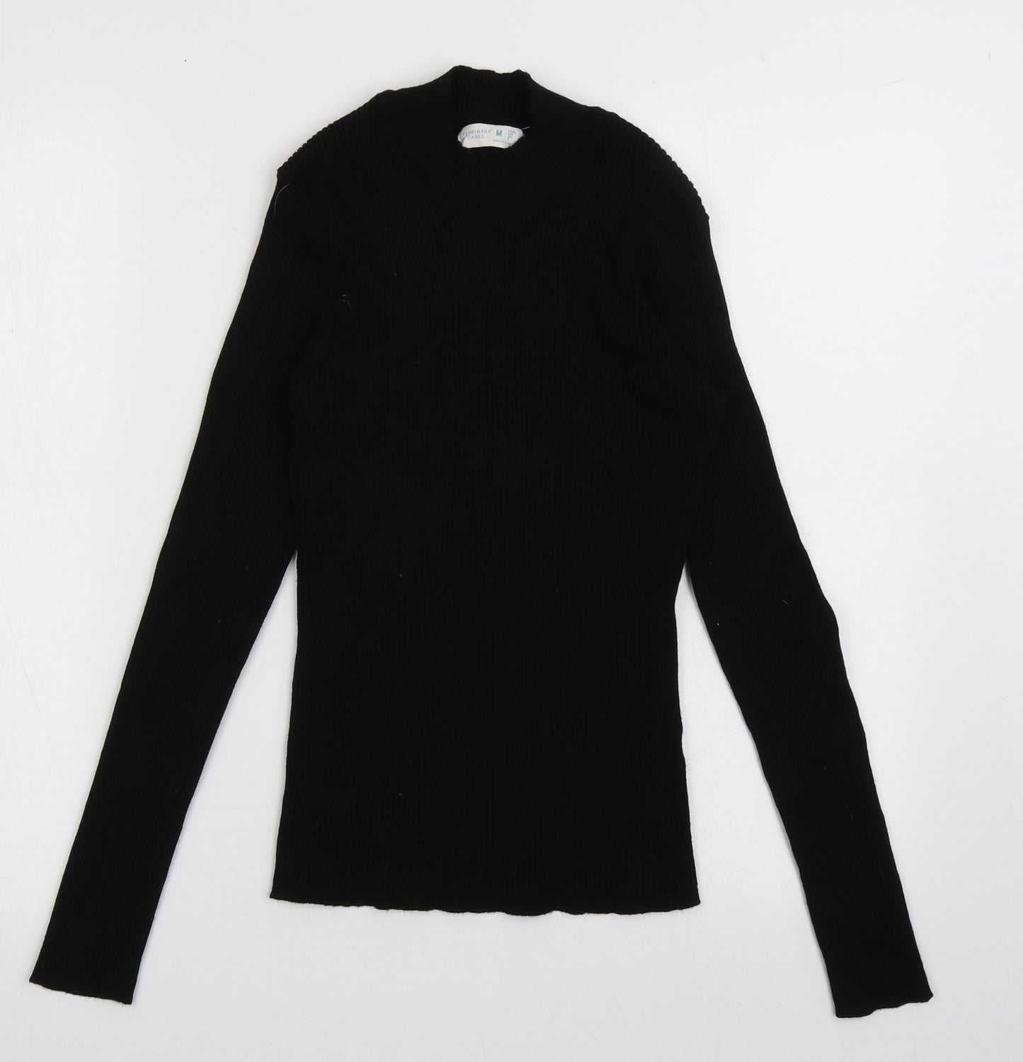 Primark Womens Black  Viscose Pullover Sweatshirt Size M  Pullover