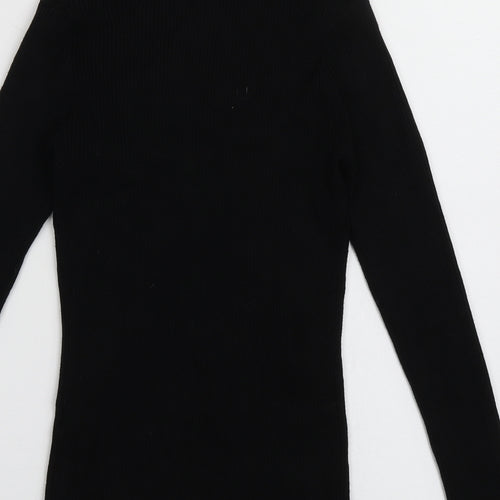 Primark Womens Black  Viscose Pullover Sweatshirt Size M  Pullover