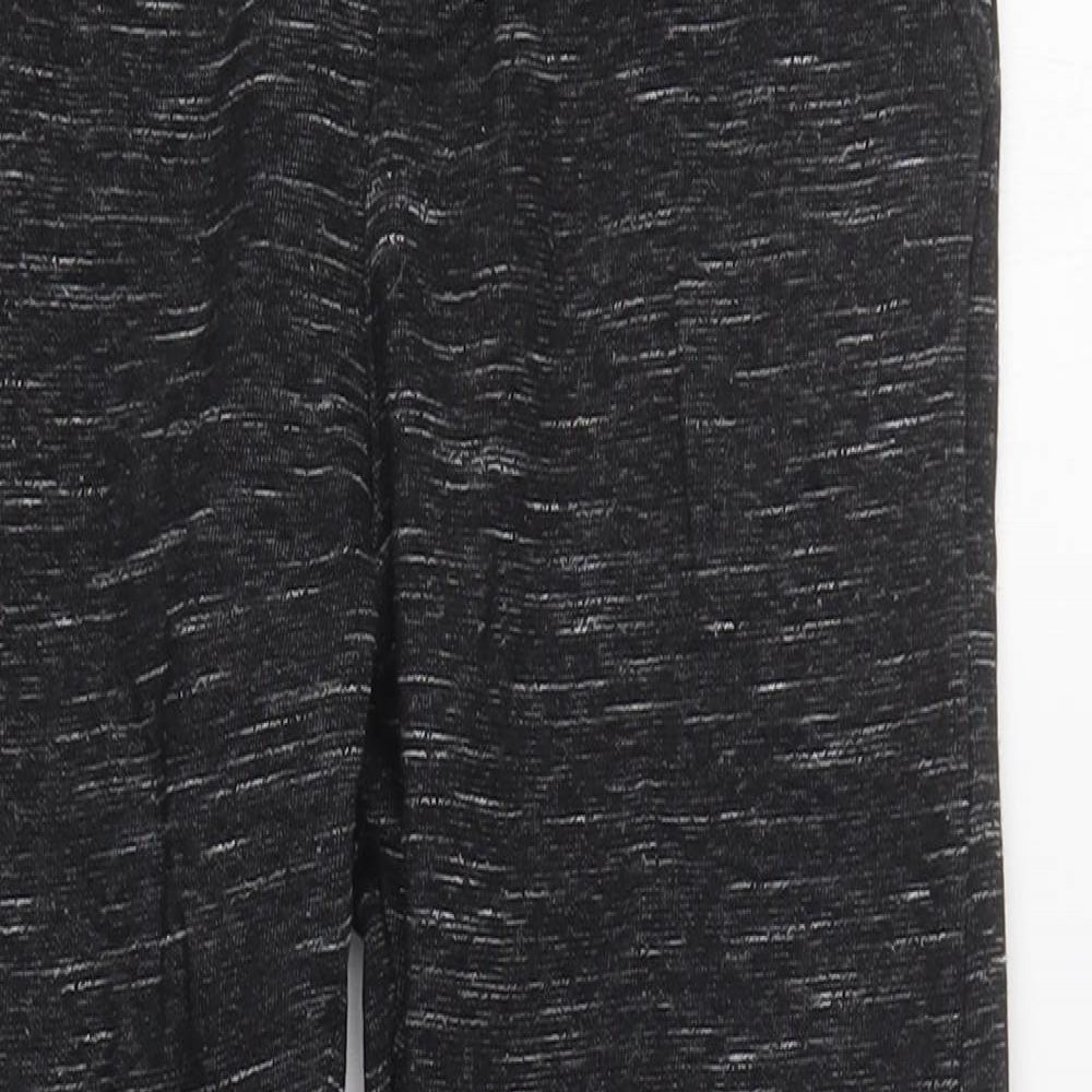 George Girls Black  Cotton Jogger Trousers Size 9-10 Years  Regular Drawstring