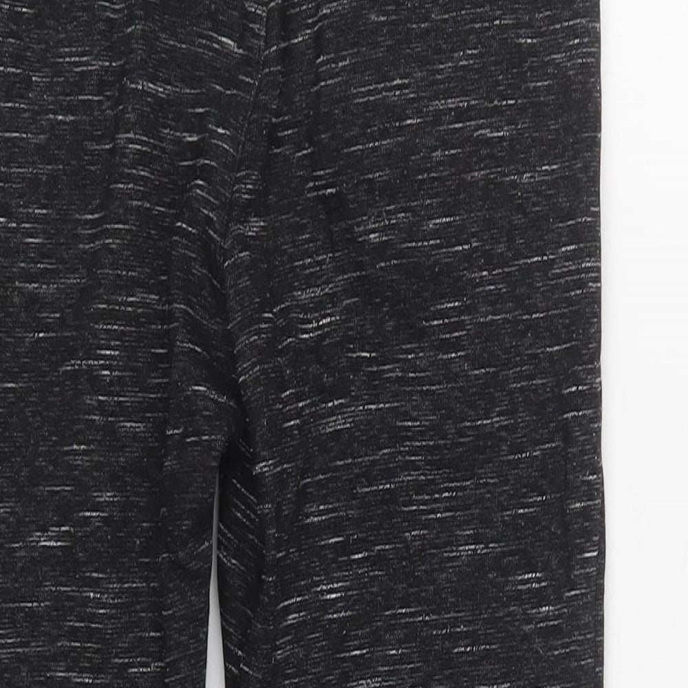 George Girls Black  Cotton Jogger Trousers Size 9-10 Years  Regular Drawstring