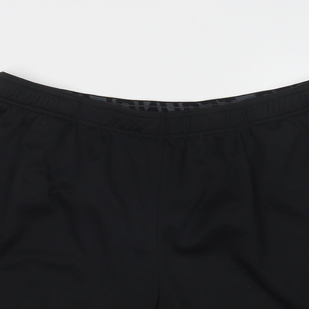Primark Mens Black  Polyester Sweat Shorts Size L L7 in Regular