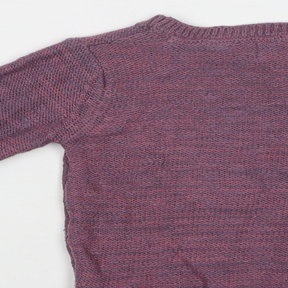 F&F Baby Purple  Cotton Pullover Jumper Size 18-24 Months