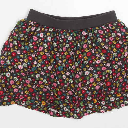 Boboli Girls Multicoloured Floral Viscose Skater Skirt Size 12 Years  Regular