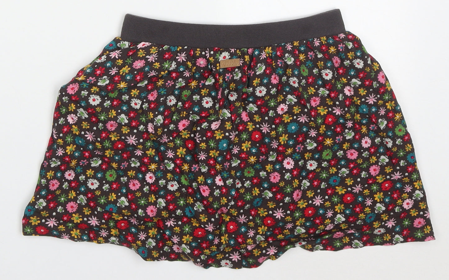 Boboli Girls Multicoloured Floral Viscose Skater Skirt Size 12 Years  Regular