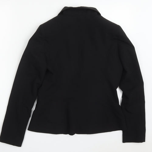Atmosphere Womens Black  Polyester Jacket Suit Jacket Size 10