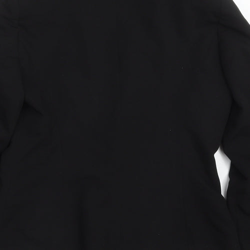 Atmosphere Womens Black  Polyester Jacket Suit Jacket Size 10