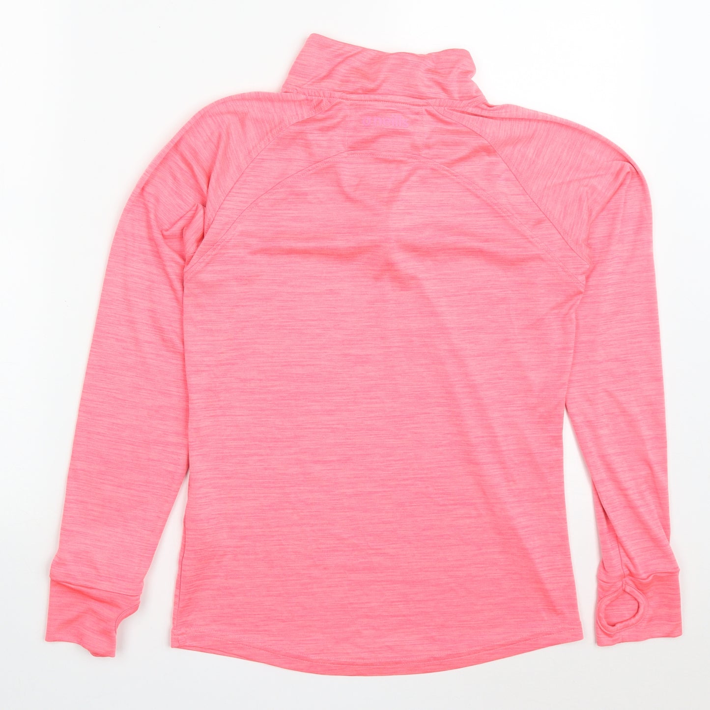 O'Neill Womens Pink  Polyester Pullover Sweatshirt Size 10  Zip