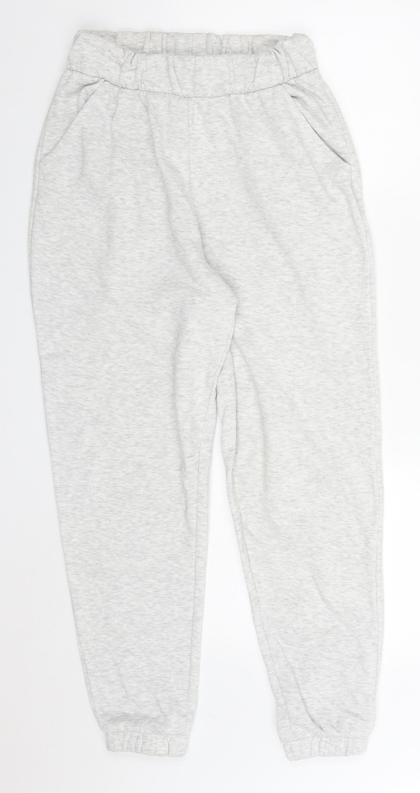 George Womens Grey  Cotton Sweatpants Trousers Size 8 L27 in Regular