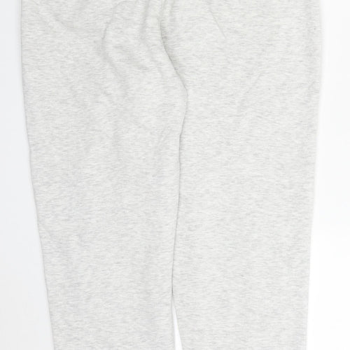 George Womens Grey  Cotton Sweatpants Trousers Size 8 L27 in Regular