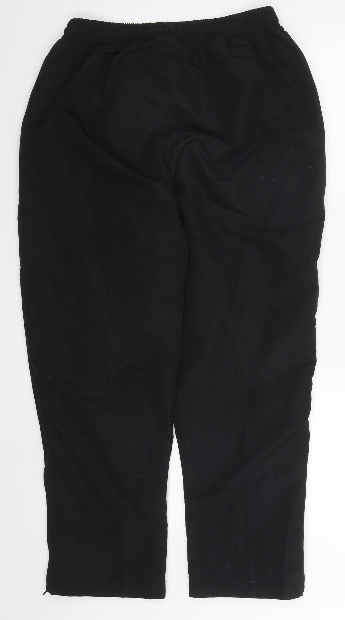 Slazenger Mens Black  Polyester Trousers  Size L L29 in Regular