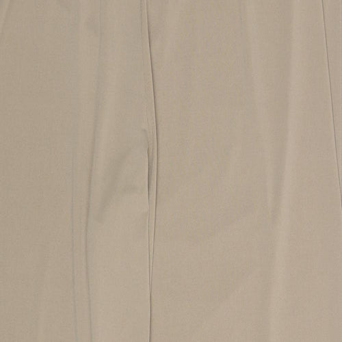 Nightingales Womens Brown  Polyester Trousers  Size 18 L28.5 in Regular