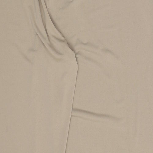 Nightingales Womens Brown  Polyester Trousers  Size 18 L28.5 in Regular