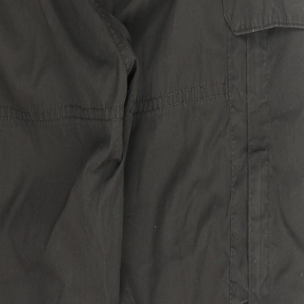 Craghoppers Mens Grey  Polyester Cargo Trousers Size 32 L29 in Regular Button
