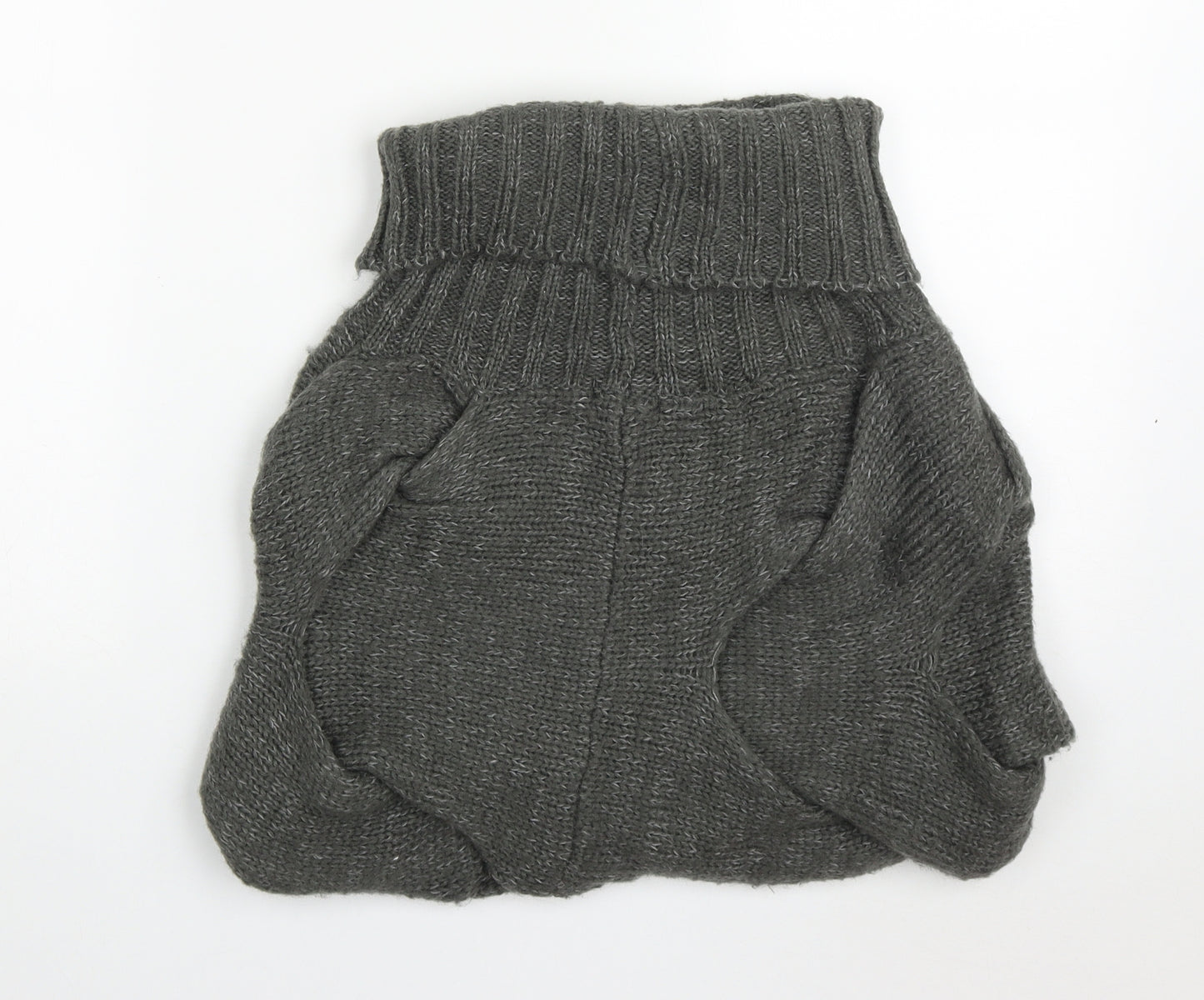 Brave Soul Womens Grey   Jacket Poncho Size 14