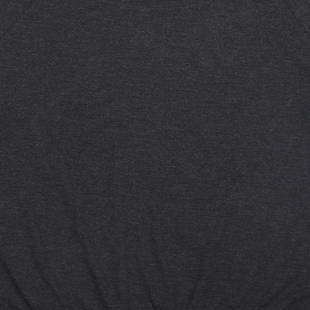 Marks and Spencer Womens Grey  Polyester Pullover Sweatshirt Size 16  Pullover