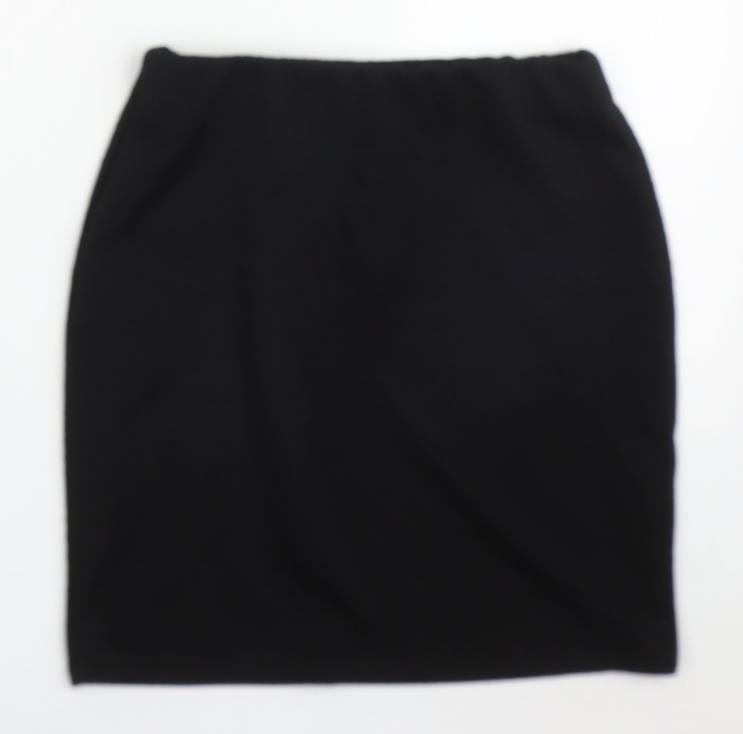 New Look Womens Black  Polyester Mini Skirt Size 10