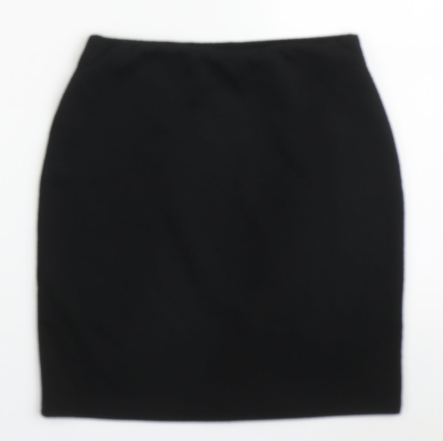 New Look Womens Black  Polyester Mini Skirt Size 10