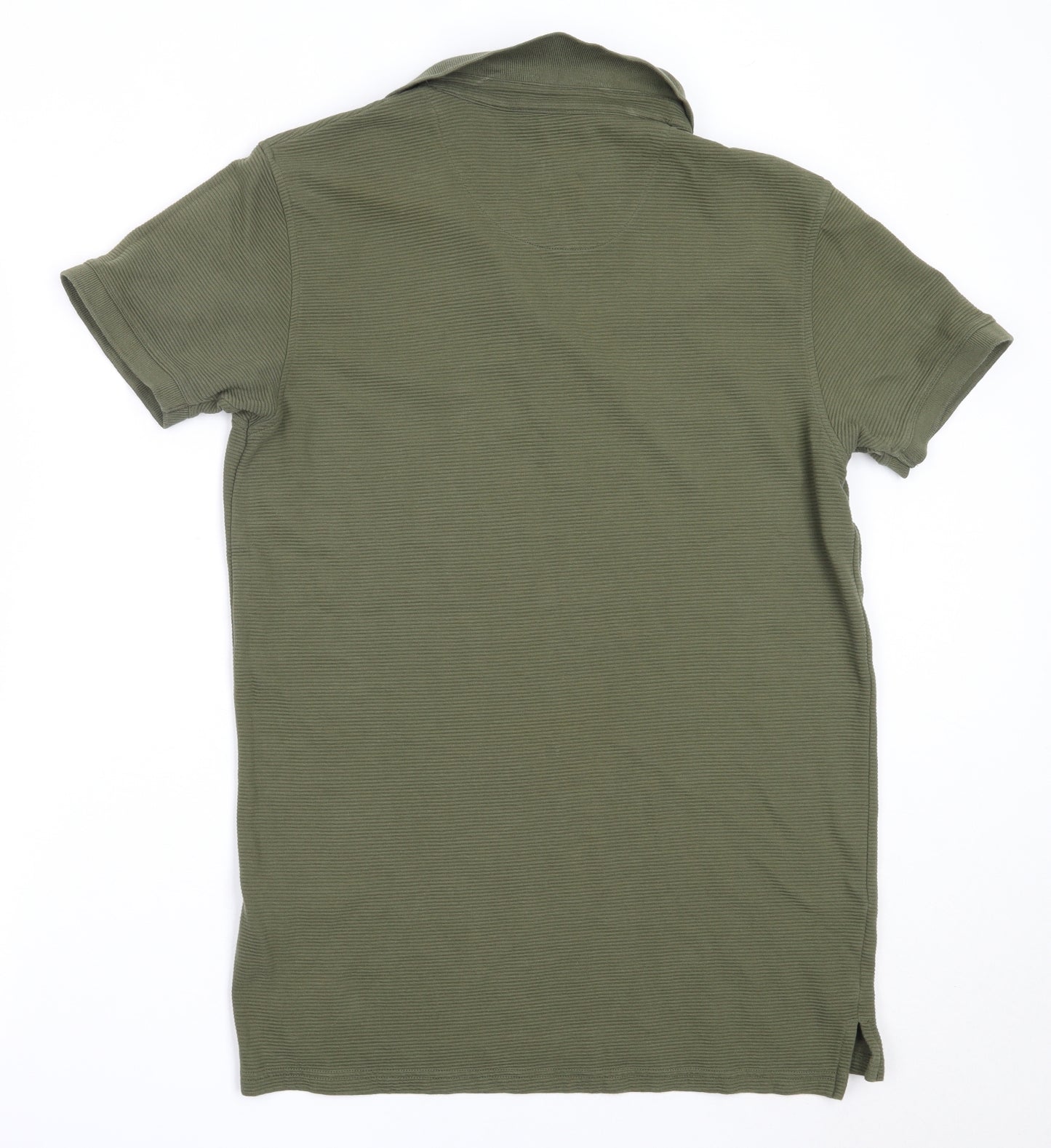 Nanny State Mens Green  Cotton  Polo Size M Collared