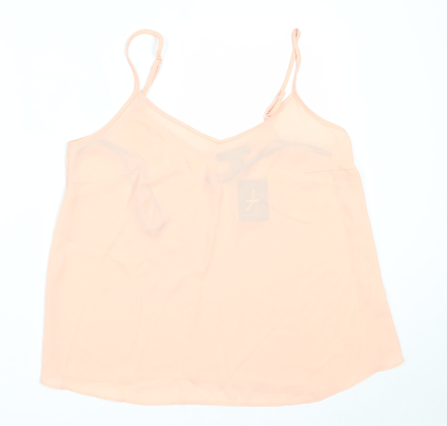 Atmosphere Womens Pink  Polyester Camisole Blouse Size 12 V-Neck