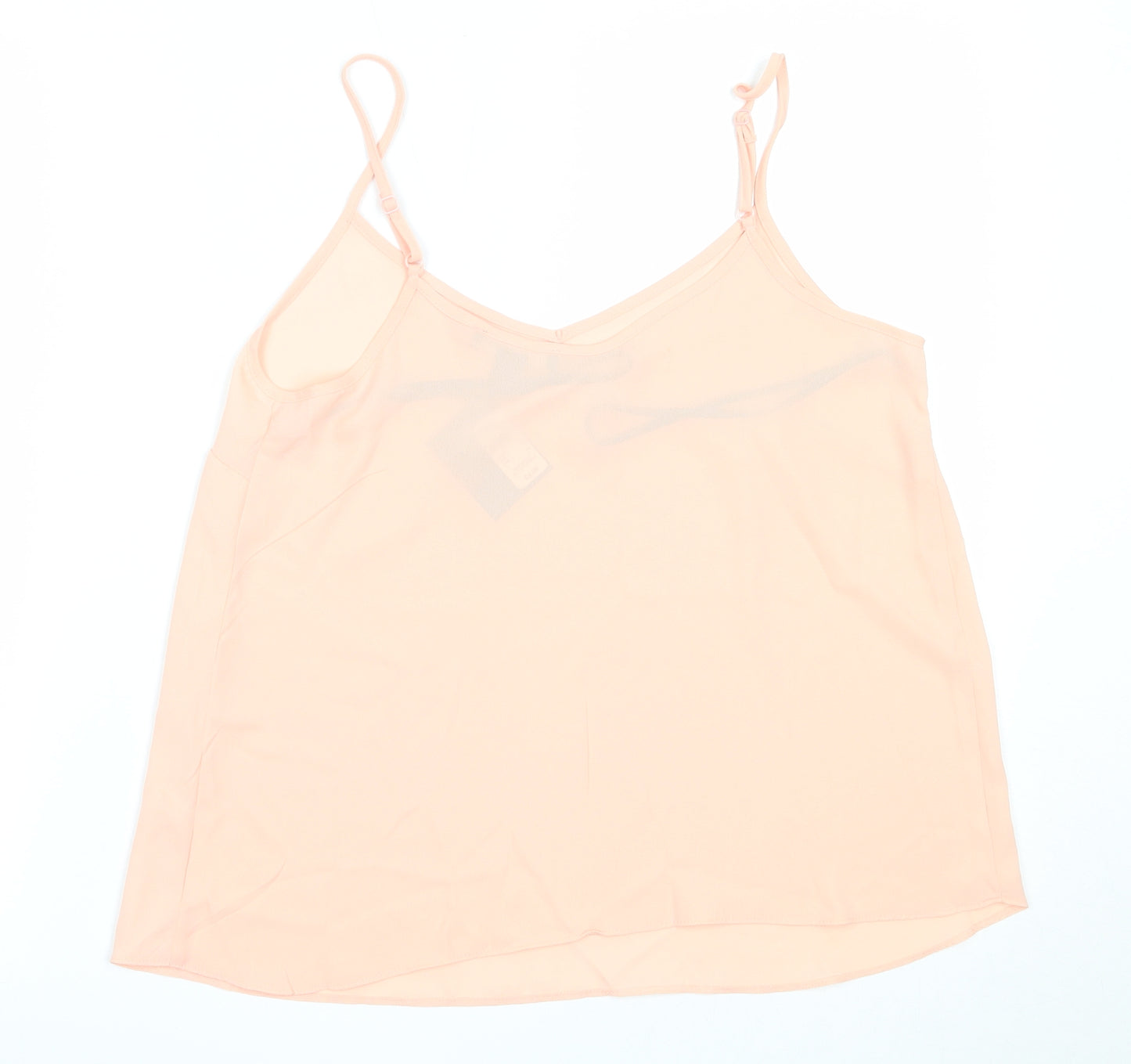 Atmosphere Womens Pink  Polyester Camisole Blouse Size 12 V-Neck