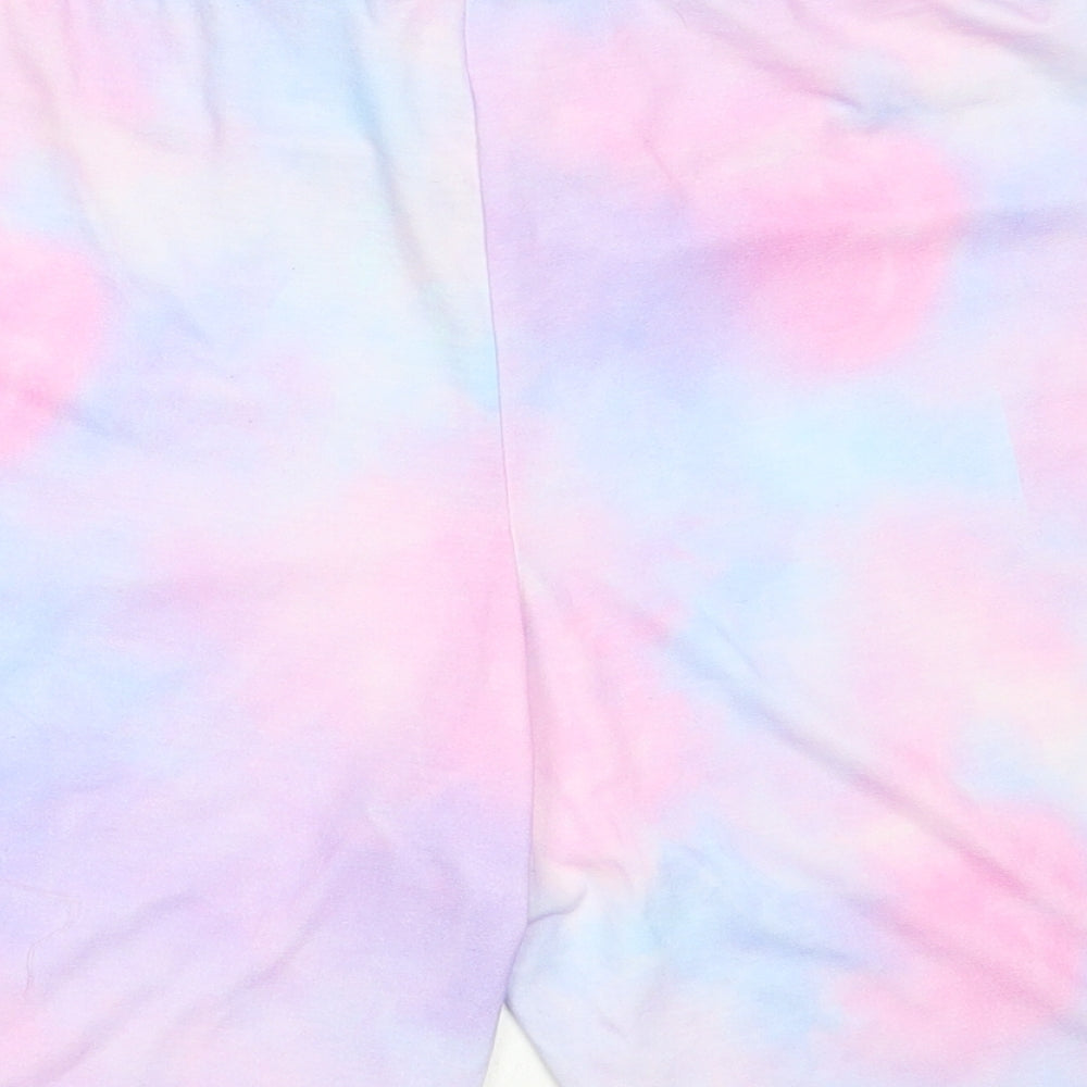 Pep&Co Womens Pink  Polyester Compression Shorts Size 18  Regular
