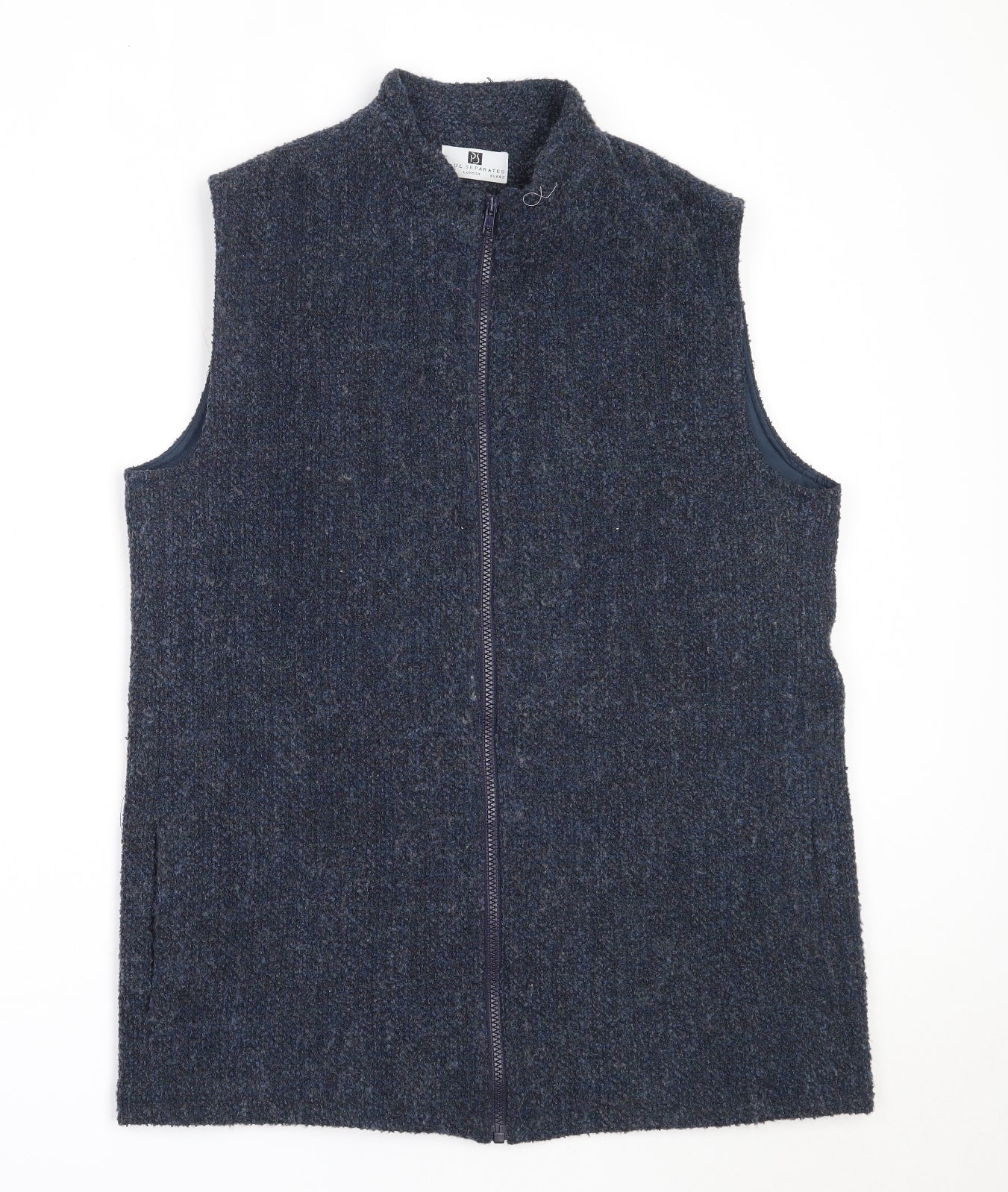Paul Separates Womens Blue   Gilet Coat Size 14