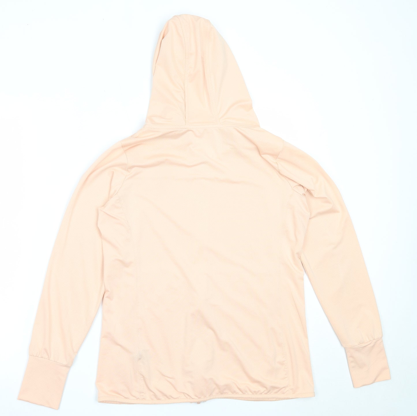 Dunnes Stores Womens Pink  Polyester Full Zip Hoodie Size S