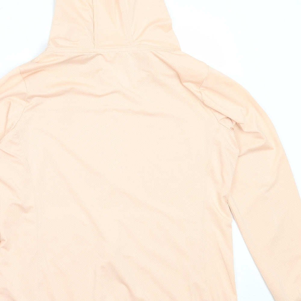 Dunnes Stores Womens Pink  Polyester Full Zip Hoodie Size S