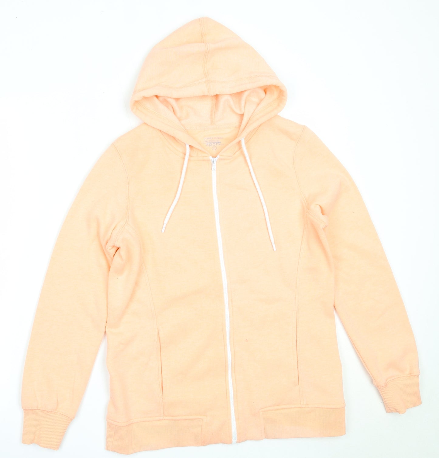 Dunnes Stores Womens Pink  Polyester Full Zip Hoodie Size S