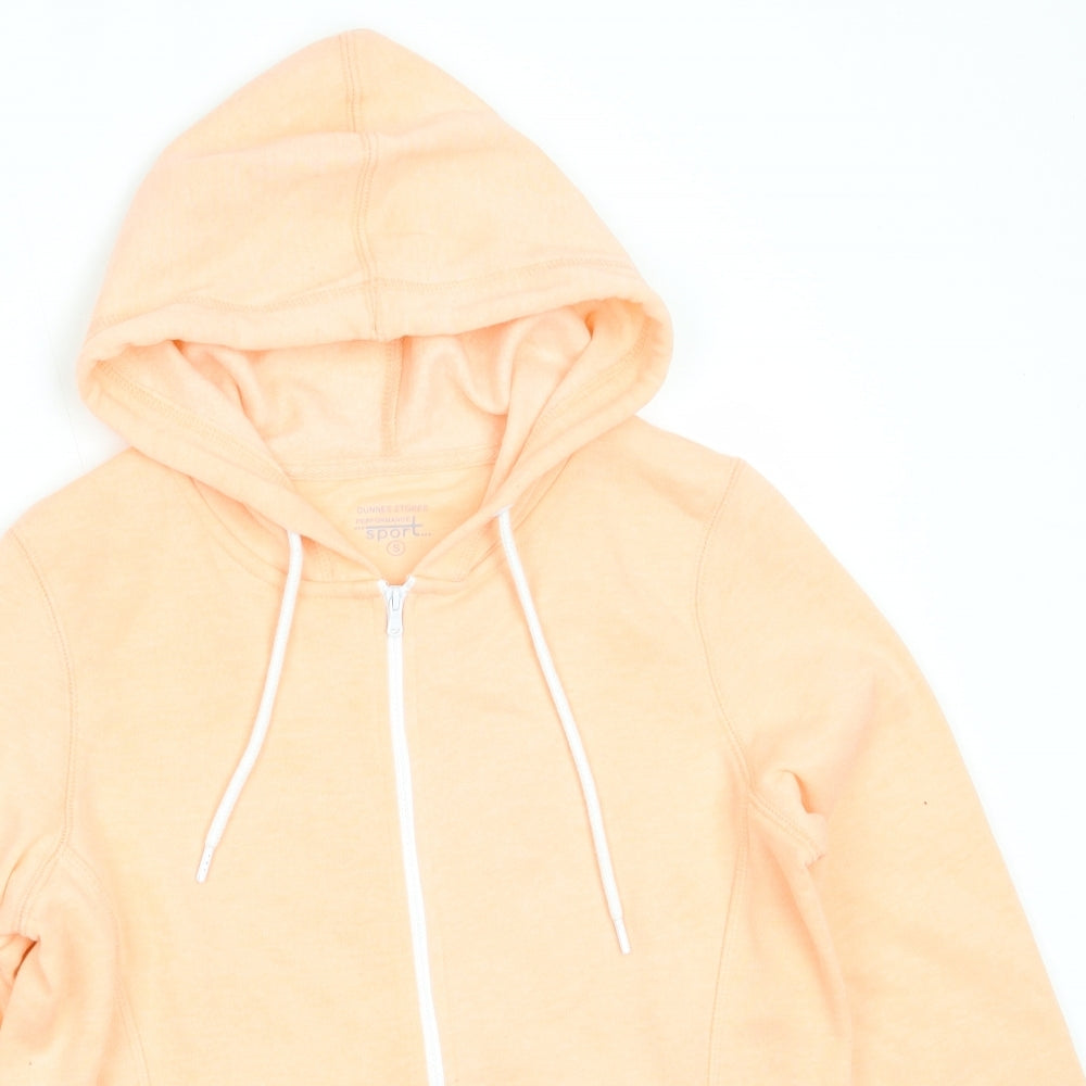 Dunnes Stores Womens Pink  Polyester Full Zip Hoodie Size S
