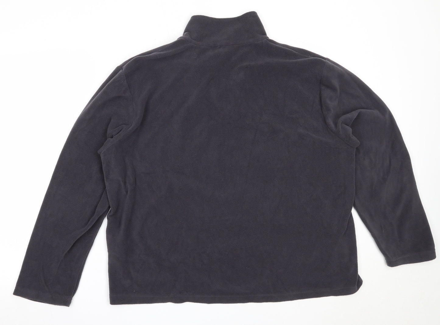 Regatta Mens Grey  Polyester Henley Sweatshirt Size XL