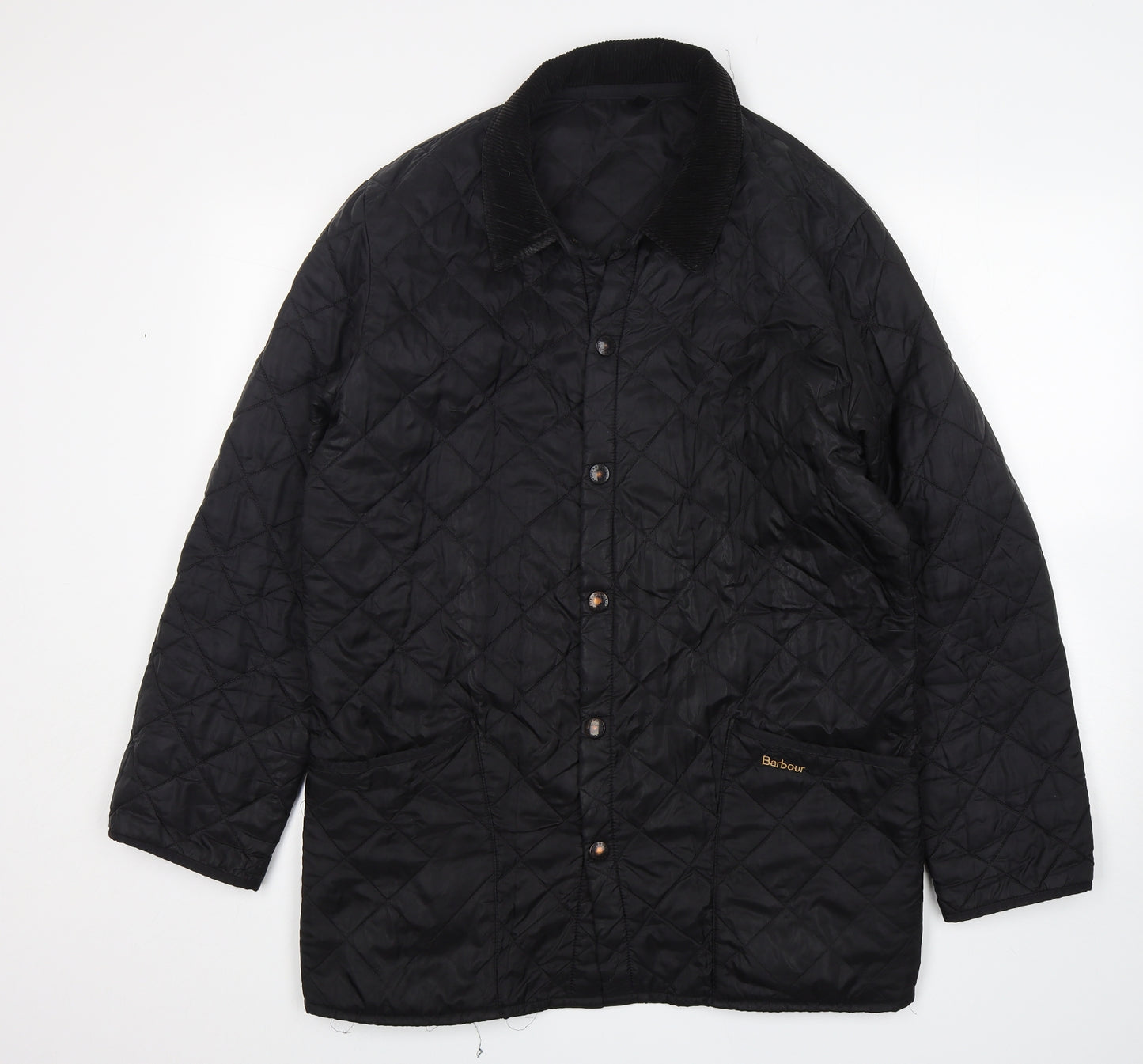 Barbour Mens Black   Quilted Jacket Size S