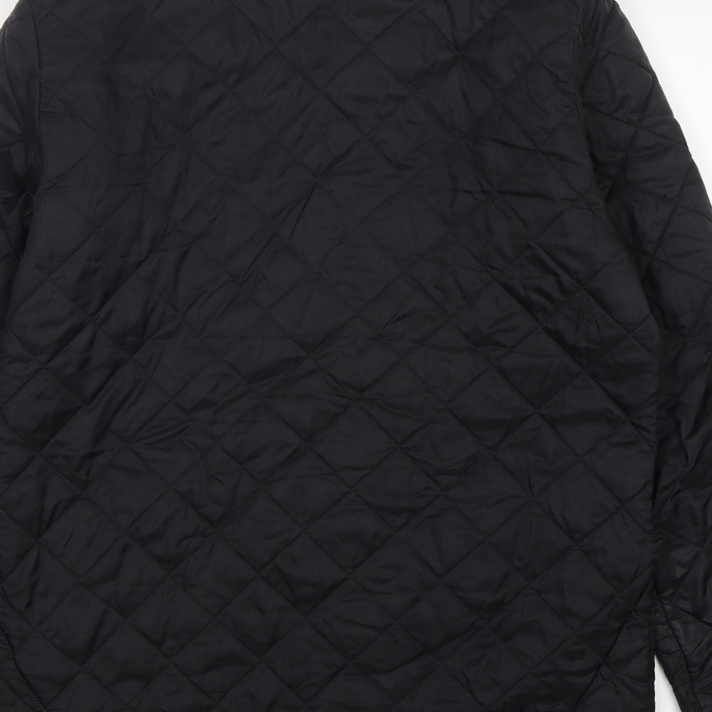 Barbour Mens Black   Quilted Jacket Size S