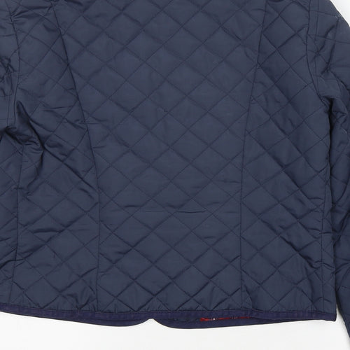 Limited Collection  Womens Blue   Quilted Coat Size 10
