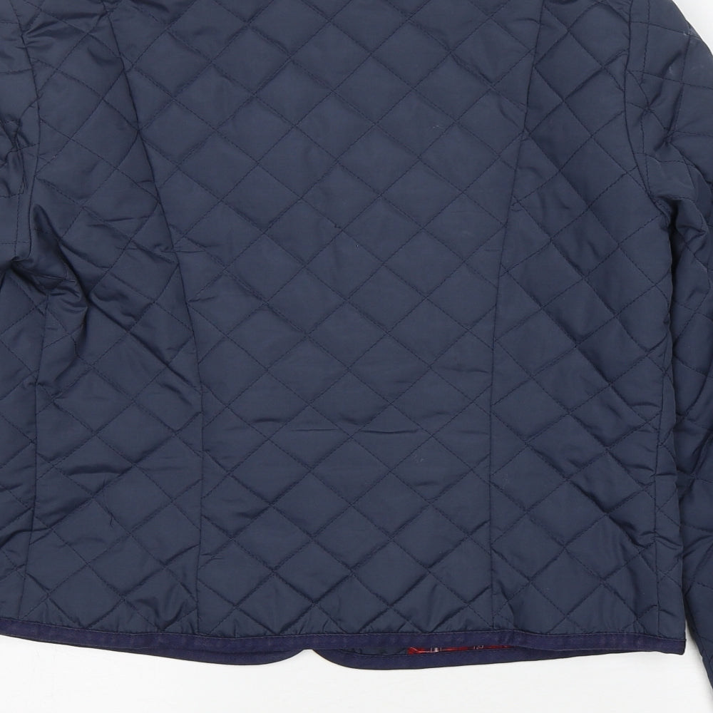 Limited Collection  Womens Blue   Quilted Coat Size 10